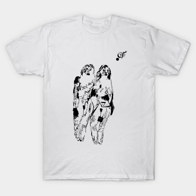 Women couple T-Shirt by FranciscoCapelo